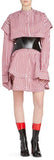 Patchwork Stripe Shirtdress
