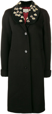 Bee-Embellished Coat