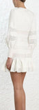 Corsage Linear Mini Dress