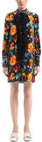Embellished Floral Velvet Dress | DESIGNER INSPIRED FASHIONS
