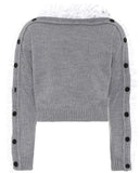 Lace Trim Sweater