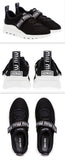 Stretch Fabric Sneakers