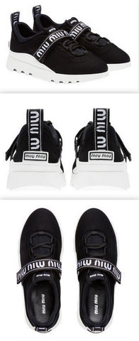 Stretch Fabric Sneakers