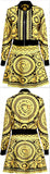 Baroque Print Jacket and Skirt set