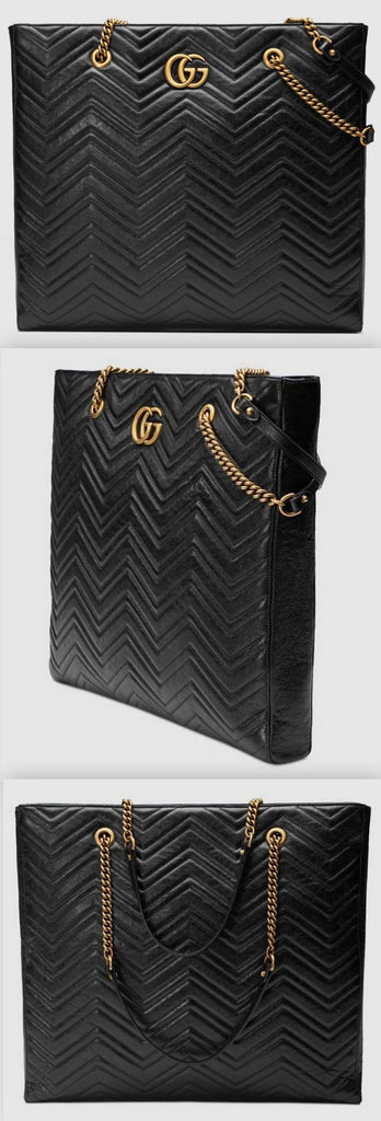 GG Marmont Matelassé Large Tote