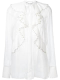 Pearl Ruffled Blouse
