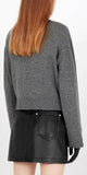 Wool and Cashmere Sweater with Stickers