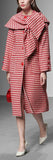Houndstooth Shawl Wool Coat