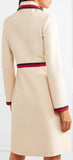 Grosgrain-Trimmed Dress