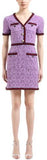Flower Lace Dress, Purple