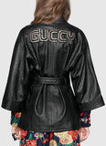 Leather Jacket with Appliqu̩s