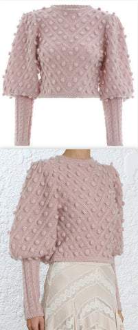 Unbridled Bobble Sweater