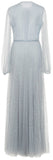 Tulle Chemisier Full Length Dress