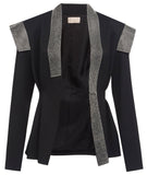 Sequin Asymmetric Cady Blazer