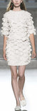 Appliques Embellished Top and Skirt Set, White