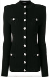 Button-Detail Cardigan, Black | DESIGNER INSPIRED FASHIONS