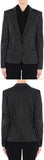 Crystal-Embellished Blazer
