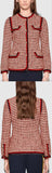 Striped Tweed Jacket