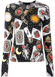 Playing Cards Cardigan