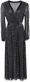 Long Glitter Star Dress