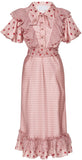 Twill Printed Dress in Pink