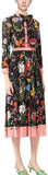 Flora Snake Print Dress