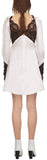 Lace Panel Mini Dress