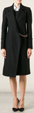 Chain Embellished Coat in Black - DESIGNER INSPIRED FASHIONS