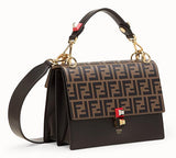 Kan I leather Shoulder Bag