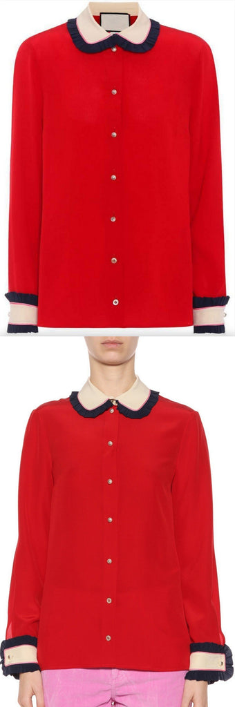 Silk Cr̻pe de Chine Blouse