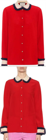 Silk Cr̻pe de Chine Blouse