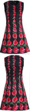Roses Printed Mini Shift Dress