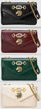 Medium Shoulder Bag with Tiger Head - Black, Red, Green, White