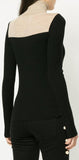 Two-Toned Turtle Neck Sweater