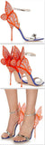 'Chiara' Butterfly-Wing Sandals - DESIGNER INSPIRED FASHIONS