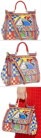 Playing Card Print Sicily Bag