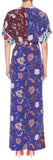 Floral Print Silk Jumpsuit