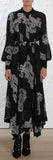 'Whitewave' Fluted Dress