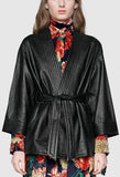 Leather Jacket with Appliqu̩s