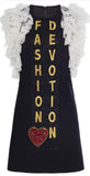 Fashion Devotion Ruffle-Lace-Detail Dress