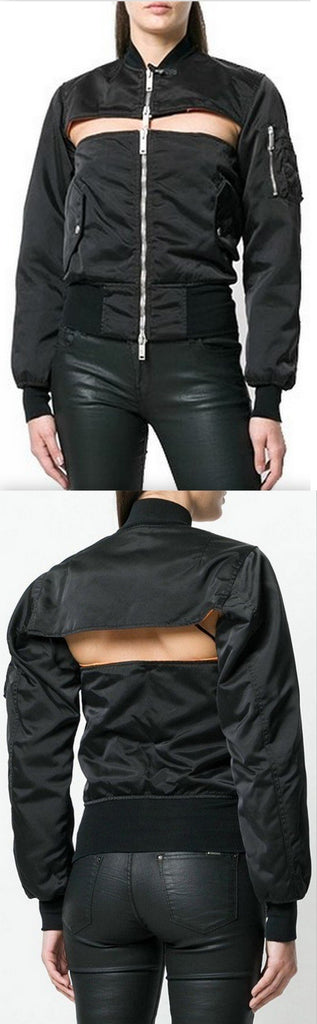 Front Chest Hole Jacket