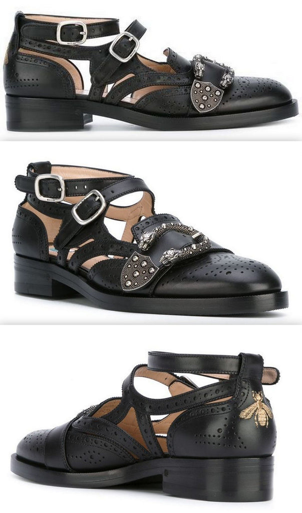 Queencore Brogue Monk Shoes