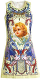 Angel Print Mini Dress