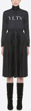 'VLTN' Jersey Dress