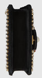 Broadway Velvet Mini Bag, Black