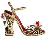 Caged Flower Sandals - DESIGNER INSPIRED FASHIONS