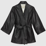 Leather Jacket with Appliqu̩s