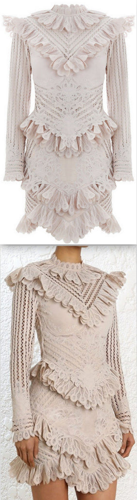 Unbridled Battenburg Dress
