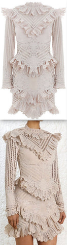 Unbridled Battenburg Dress