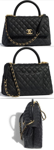 Flap Bag with Top Handle